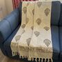 Block Print Indian Cotton Sofa Throw, thumbnail 11 of 12
