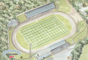 Halifax Town The Shay 1948 Stadium Art Print, 2 of 3