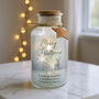 Personalised Merry Christmas LED Glass Jar, thumbnail 1 of 6