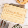Personalised Cooking Together Chopping Board, thumbnail 7 of 8