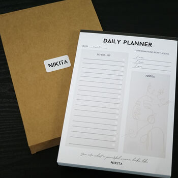 Daily Planner Tear Off Notepad, 100 Sheets, 5 of 5