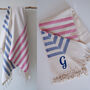 Personalised Sustainable Beach And Bath Towel, thumbnail 4 of 12