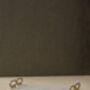 Handmade Rectangular White Marble Tray With Gold Square Handles, thumbnail 8 of 9