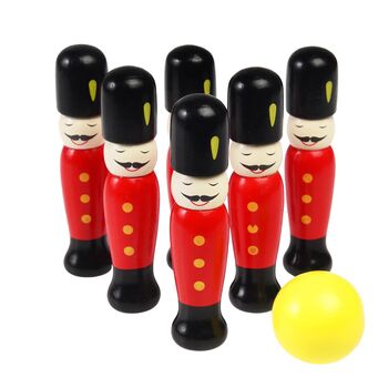 Soldier Skittles Wooden Toy, 3 of 6