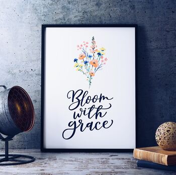 Bloom With Grace Print, 2 of 4