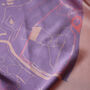 Personalised Pink Romance 'Where We Started' Map Scarf, thumbnail 8 of 12
