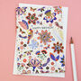 Birds In Wonderland Happy Birthday Card, thumbnail 1 of 2