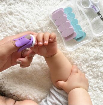 Baby Nails® Wearable Baby Nail File Care Kit 0m+ New Baby Gift Baby Care Kit, 9 of 10