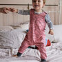 'Daddy Is The Best' Print Children's Dungarees, thumbnail 2 of 8