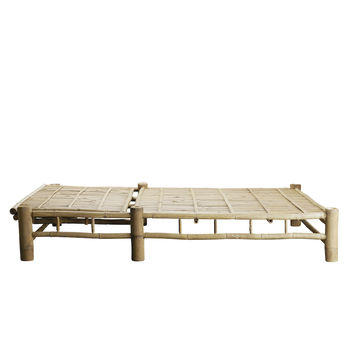 Bamboo Single Or Double Sun Lounger, 7 of 10