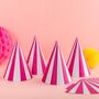 Bright Striped Party Hats, thumbnail 2 of 9