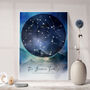 Personalised Family Constellation Mountains Watercolour, thumbnail 4 of 8