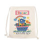 Personalised Kid's Noah's Ark Cotton Pe Kit Bag, thumbnail 2 of 3