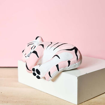 Tiger 'Shelf Sitter' Pink, 4 of 8