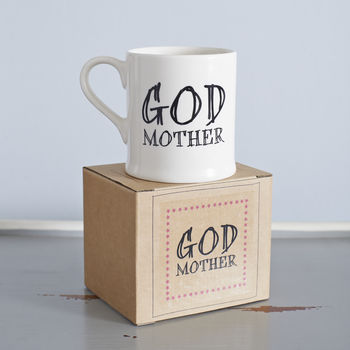 'Godmother' Or 'Godfather' Mug, 2 of 5