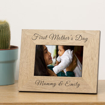 Personalised First Mother's Day Photo Frame, 2 of 2