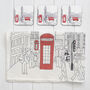 London Westminster Linen Tea Towel, thumbnail 2 of 5