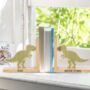 Personalised Dinosaur T Rex Bookends, thumbnail 1 of 4