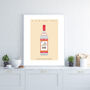Personalised 'A Vintage Year', Birthday Vodka Print, thumbnail 2 of 12