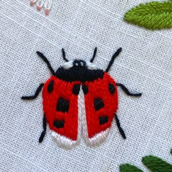 Ladybird Embroidery Kit, 6 of 12