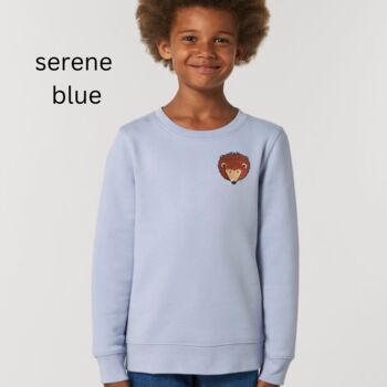 Childrens Organic Cotton Hedgehog Sweatshirt, 6 of 12