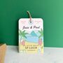 St Lucia Save The Date Luggage Tag, thumbnail 5 of 8
