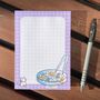 Pipettes Pun Science Notepad, thumbnail 1 of 4