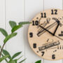 Personalised Wooden Diy Tools Man Cave Clock, thumbnail 2 of 3
