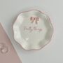 Personalised Bow Trinket And Jewellery Dish, thumbnail 3 of 5
