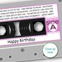 50th Birthday Print Songs On The Day You Were Born 1975, thumbnail 8 of 12