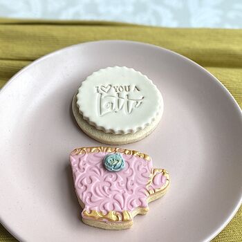 Letterbox 'I Love You A Latte' Valentine Cookies, 3 of 4