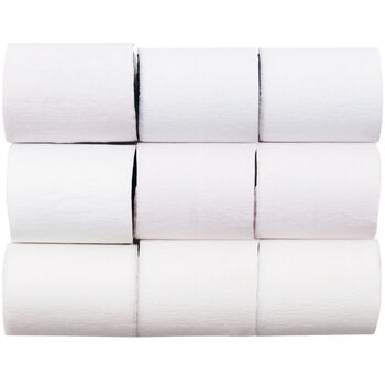 Crepe Paper Streamer Set White, 3 of 3