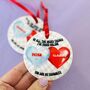 'Weird Things Online' Personalised Christmas Decoration, thumbnail 2 of 4