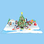 Penguins Christmas 3D Pop Up Card, thumbnail 1 of 4