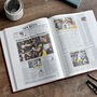 Chicago Bears Personalised Gift Newspaper Book, thumbnail 10 of 10