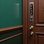 Push Metal Door Sign Art Deco Or Modern, thumbnail 2 of 6