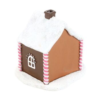 Pink Gingerbread House Incense Cone Burner, 4 of 5