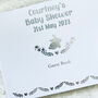Personalised Baby Guest Book | Baby Shower Guest Book |, thumbnail 7 of 8