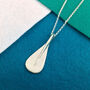 Paddleboard Paddle Boarding Silver Pendant Necklace, thumbnail 1 of 5