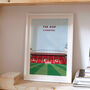 The Kop Liverpool Stadium Art Print Football Gift, thumbnail 1 of 8