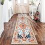 Persian Runner Rug Runner Mat Washable Carpet Floor Mat, thumbnail 1 of 7