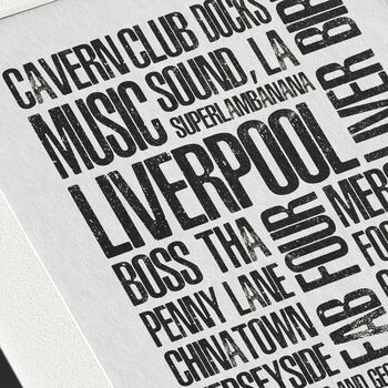 Made In Liverpool Print, 3 of 3