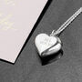 Personalised Sterling Silver Heart Necklace, thumbnail 9 of 10