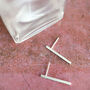 Minimalist Sm Bar Earrings, thumbnail 2 of 4