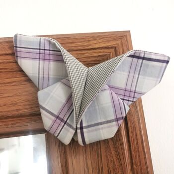 Memorial Lapel Pin, Memory Butterfly Made From Clothes, 9 of 12