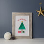 Personalised Illustrated Christmas Tree Print, thumbnail 7 of 11