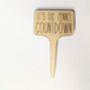 Five Personalized Plant Marker Garden Herb Marker Tags, thumbnail 12 of 12