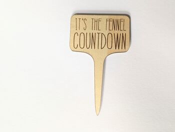 Five Personalized Plant Marker Garden Herb Marker Tags, 12 of 12
