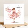 Personalised 18th Birthday Card For Her Daughter Balloons, thumbnail 2 of 8