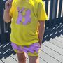 Childrens Pink Lemonade Bubble Shorts, thumbnail 1 of 2
